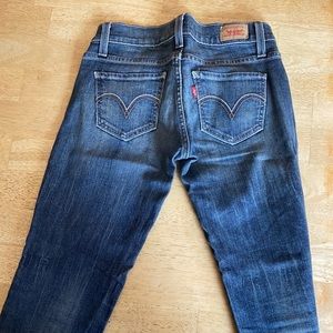 Levi’s super low cut jeans